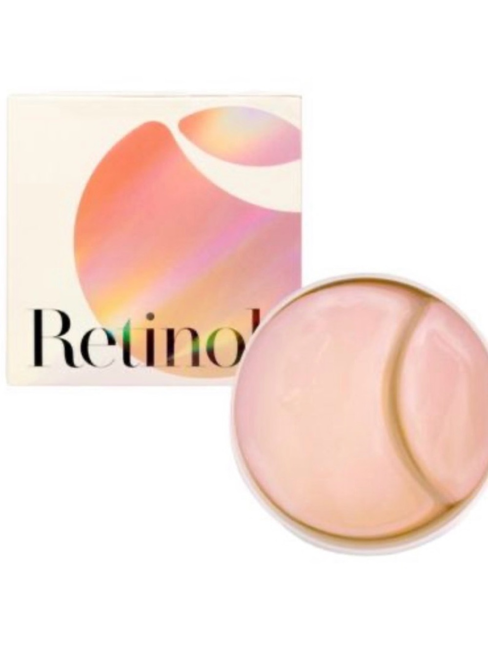 Retinol gel eye patches